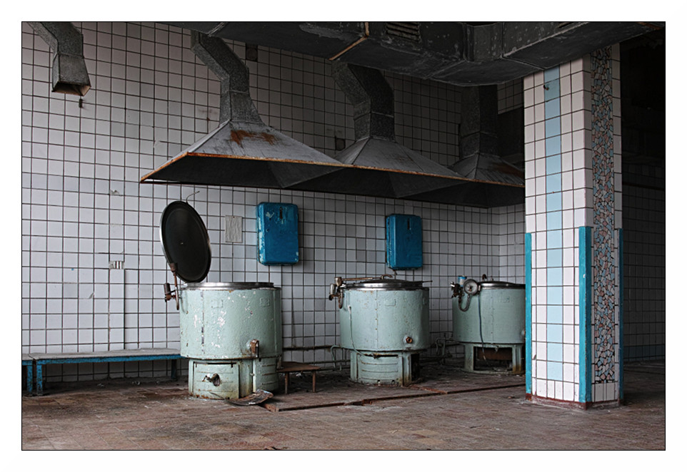 Pyramiden - Les cuisines