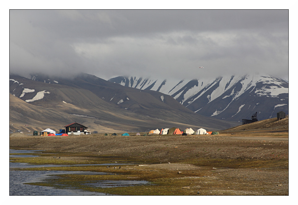 Camping vue de l'Ouest